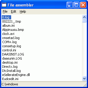 File Assembler picture